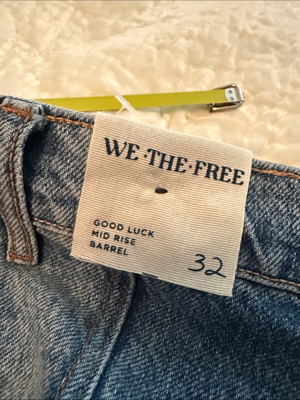 We The Free Light Blue Wide-Leg Flare Jeans - Picture 10 of 14